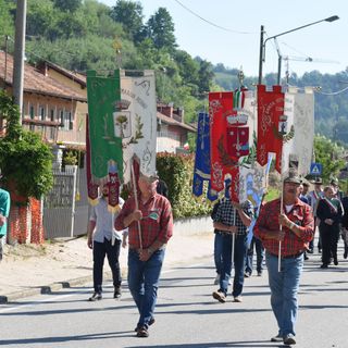 Un'immagine dal raduno di Vezza d'Alba del giugno 2019 Un'immagine dal raduno di Vezza d'Alba del giugno 2019