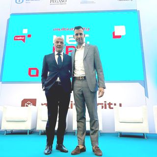 I dottori Carmine e Vincenzo Maffettone, condirettori delle sedi Pegaso, Mercatorum e San Raffaele delle province di Cuneo e Imperia