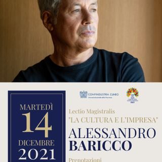 Alessandro Baricco, ospite d'onore al teatro sociale "G. Busca" di Alba