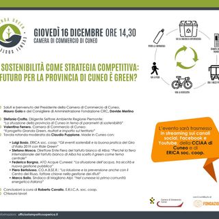 Il futuro della provincia di Cuneo è green? Se ne parla in Camera di Commercio