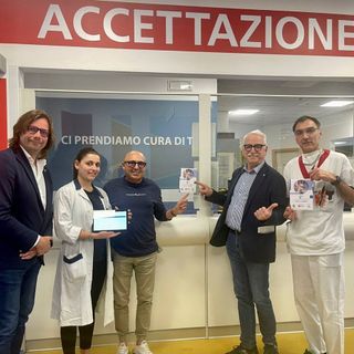 Un tablet per le persone sorde al pronto soccorso dell'ospedale di Verduno Un tablet per le persone sorde al pronto soccorso dell'ospedale di Verduno