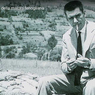 Beppe Fenoglio: per lo scrittore il paesaggio rurale è sempre stato importante nelle sue opere. Fotografie© Archivio Aldo Agnelli