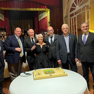 Momenti dell'intermeeting tra i Lions Club Alba Langhe, Cherasco e Racconigi