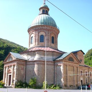 Il Santuario della Madonna del Deserto a Millesimo, luogo di arrivo del pellegrinaggio che partirà da Mombarcaro, vetta delle Langhe