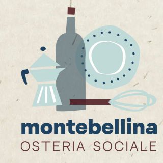 Il logo dell'Osteria sociale, scelto in un contest sul web che nella prima giornata ha fatto registrare più di mille voti