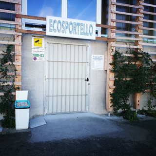 La sede dell'Ecosportello a Bra in corso Monviso 5