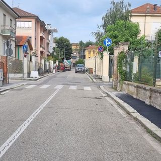 I nuovi marciapiedi presto pronti: lavori in corso in via De Amicis e via Willermin