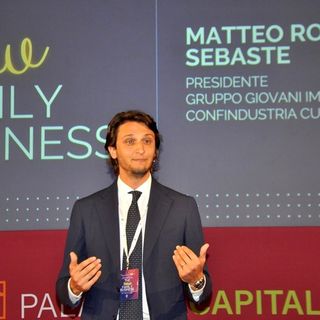 Il presidente del Gruppo Giovani Imprenditori, Matteo Rossi Sebaste