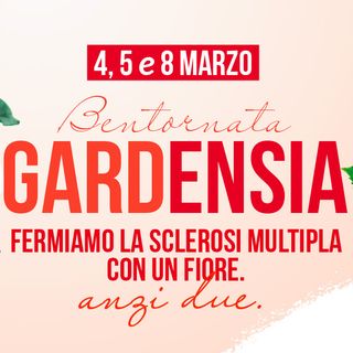 Auguri a tutte le donne con la Gardenia e l'Ortensia di Aism