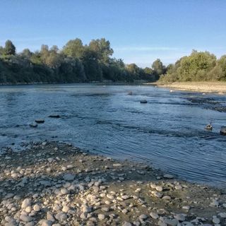 Uno scorcio del fiume Tanaro