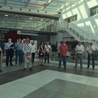 Ospedale di Verduno, l'Assemblea dei sindaci dell'Asl in visita alla struttura