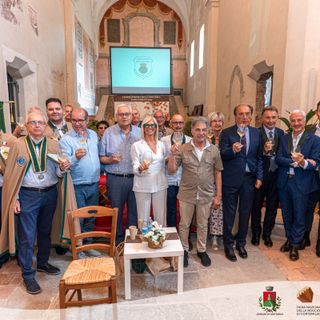 Il gruppo dei premiati