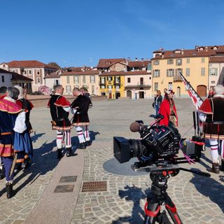 Oggi le riprese nel centro storico di Fossano