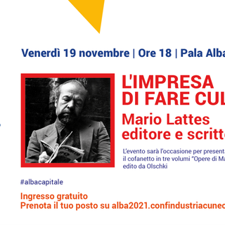 Alba: si presenta il cofanetto in tre volumi "Opere di Mario Lattes"