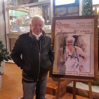 Colore e musica negli acquarelli di Roberto Andreoli in mostra a Mondovì