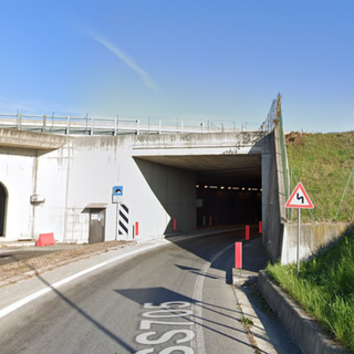 L'imbocco della galleria Carle L'imbocco della galleria Carle