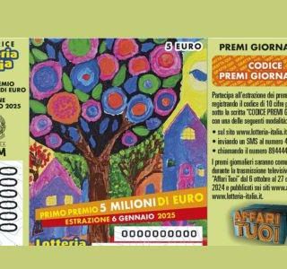 Lotteria Italia, il Piemonte tra le protagoniste: boom di vendite in tutta Italia