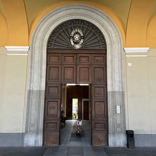 L'ingresso del tribunale di Cuneo