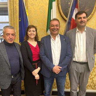 Da sinistra: Protopapa, Canalis, Bongioanni e Sacchetto