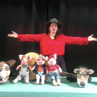 Burattinarte d’inverno porta a Murazzano Storie di Lupi