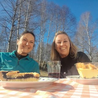 Alice ed Helga, del rifugio Cima Bossola