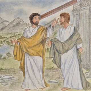 “La pagliuzza negli occhi”, disegno dell’artista braidese Pinuccia Sardo “La pagliuzza negli occhi”, disegno dell’artista braidese Pinuccia Sardo