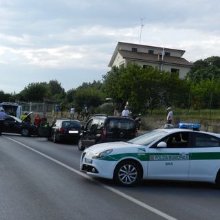 Un incidente sul tratto di strada oggetto del comunicato congiunto