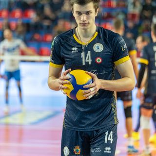 Lorenzo Sala: potrebbe essere lui il secondo opposto nella squadra di Cuneo (Foto Volley Franco Trigano Palmi)