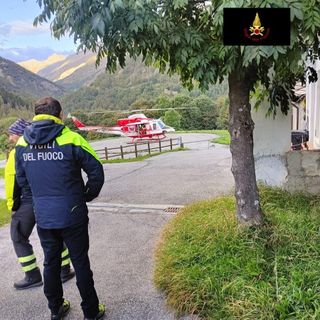 Un momento delle ricerche lo scorso settembre