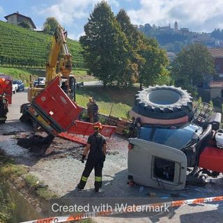 Il mezzo rovesciato