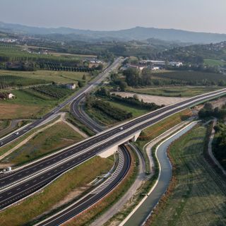 La rete autostradale dell'Asti-Cuneo
