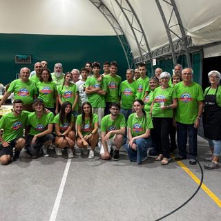 Componenti del direttivo del circolo Acli di Mussotto d'Alba