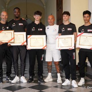 Gli atleti premiati