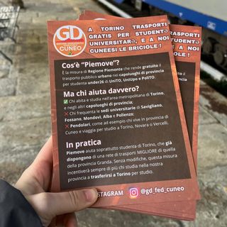 "Piemove penalizza la provincia": i Giovani Democratici lanciano la raccolta firme