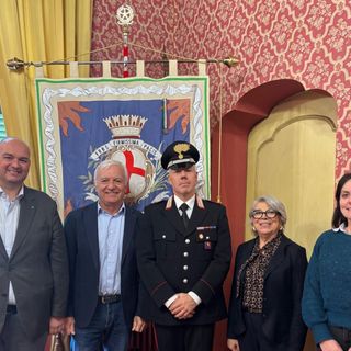 Il benvenuto  di Cherasco al nuovo comandante dei Carabinieri