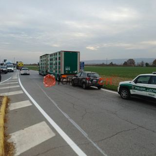 Ennesimo incidente sulla provinciale 7 tra Cherasco e Pollenzo