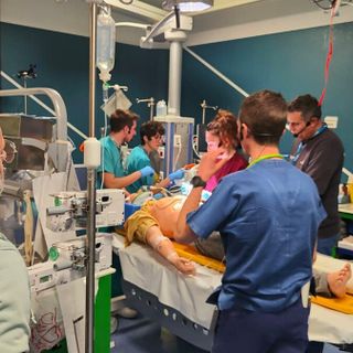 La simulazione andata in scena al Pronto Soccorso