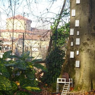 In foto uno scorcio dei Giardini della Rocca, a Bra
