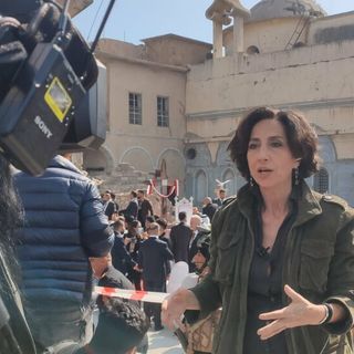 Lucia Goracci in una foto sul suo profilo X