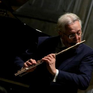 Giuseppe Nova al flauto
