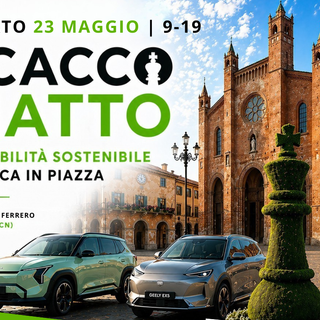 SCACCO MATTO: la mobilità sostenibile arriva in piazza ad Alba il 23 maggio