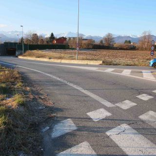 Galleria di Cuneo chiusa da Confreria verso Boves per 10 giorni