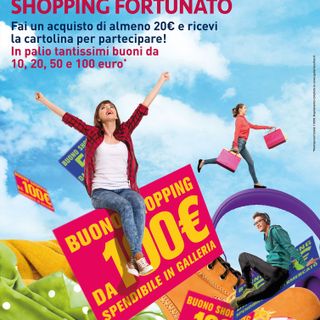 Dal 26 novembre grande concorso &quot;Shopping fortunato&quot; al Centro commerciale Auchan di Cuneo