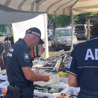 Operatori Adm impegnati in alcuni controlli sul territorio (archivio)