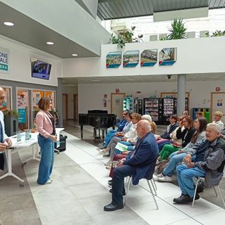 Un momento dell'iniziativa tenuta oggi