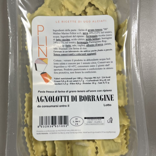 Eataly richiama 35 lotti  di agnolotti di borragine  a marchio "Plin"
