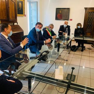 Il ministro Boccia in Municipio ad Alba