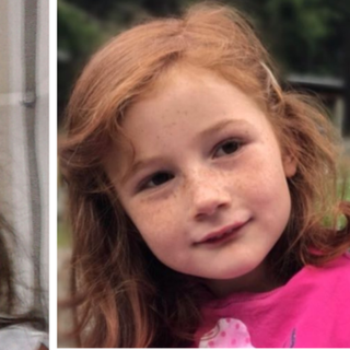 I volti sorridenti di Alessandra (la prima da destra), Annalisa e Matilde