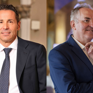 Da sinistra Mauro Bernardi e Beppe Carlevaris