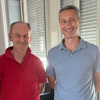 Da sinistra Valter Manzone e Davide Busato